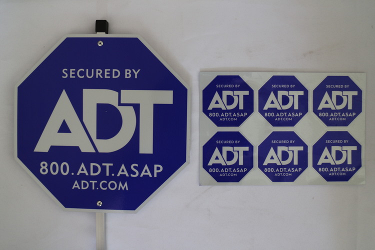 Reflective ADT Yard Sign - 